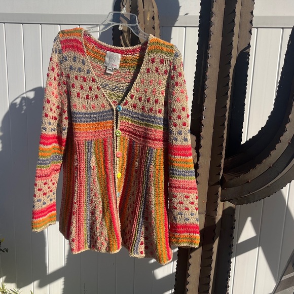 Forever Amano Happy Knit Cardi Sweater - Picture 5 of 17